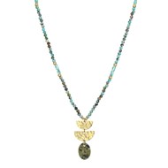 Collier Lucia Turquoise Africaine