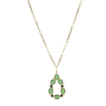 Aurora ketting met Cymofaan stenen