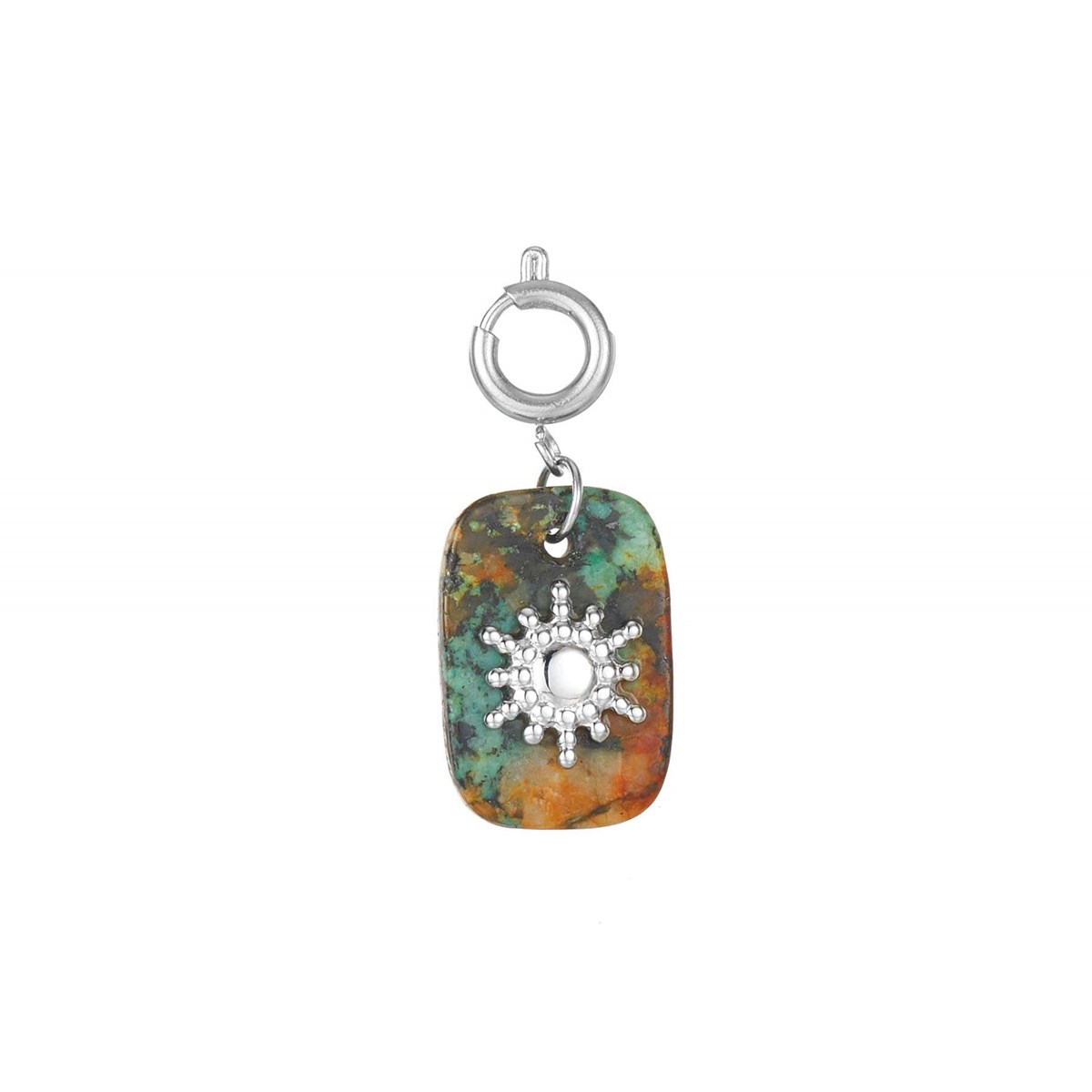 Charm acier Pin Africain