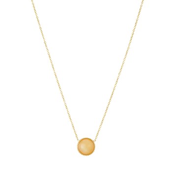 Ketting Luna Jade Oranje