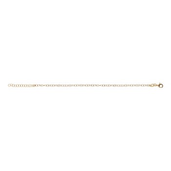 Bracelet femme charm's Plaqué or - Maille ronde - Les Charm'antes