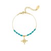 Bracelet étoile Turquoise - vue V1