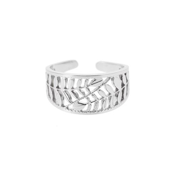 Bague Rameau acier