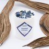 Bougie bijou pierres Lapis-lazuli - parfum Santal Précieux - vue V2