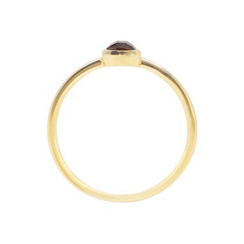 Bague Gemia en pierre Grenat plaqué or