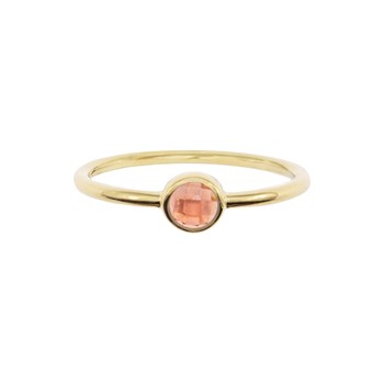 Bague Gemia en pierre Grenat plaqué or
