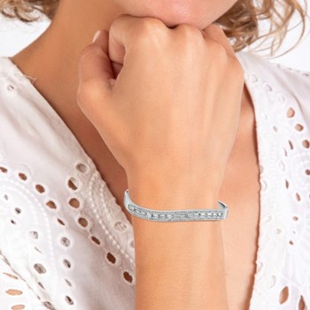 Bracelet SC Crystal orné de Cristaux scintillants