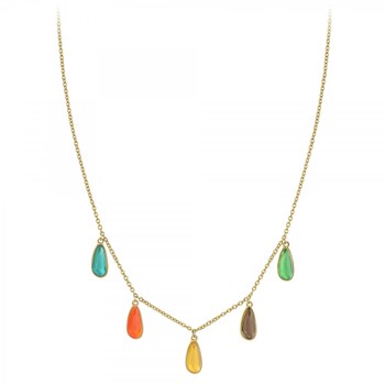 Collier par SC Bohème orné de Cristaux scintillants