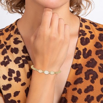 Bracelet par SC Bohème orné de pierres du soleil