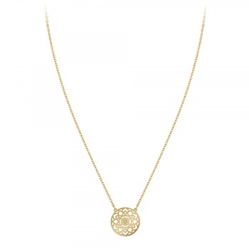 Ketting van SC Bohème versierd met een echte witte diamant