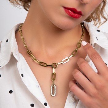 Necklace by SC Bohème with sparkling crystals