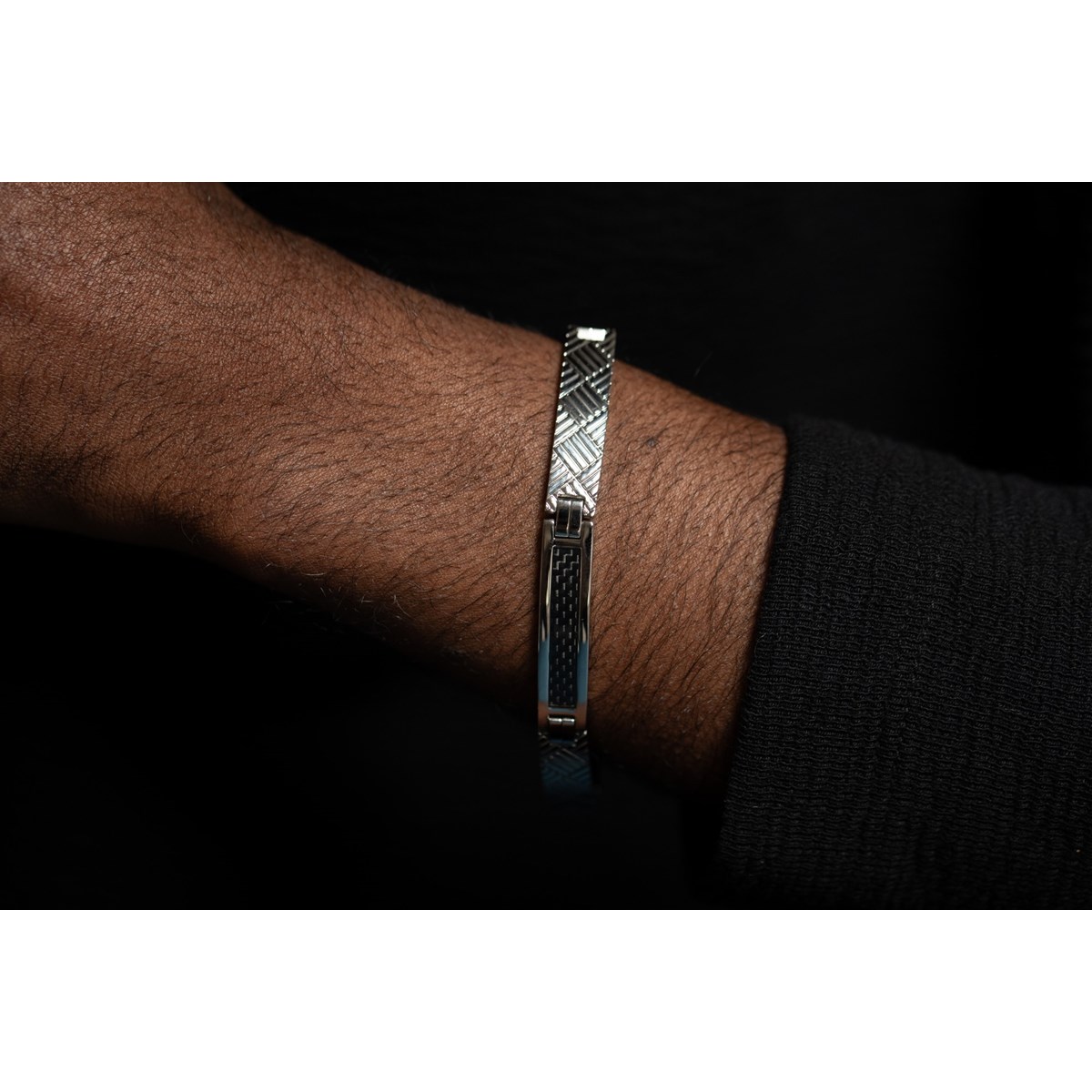 Bracelet Nicolas en Acier 316L - vue 2