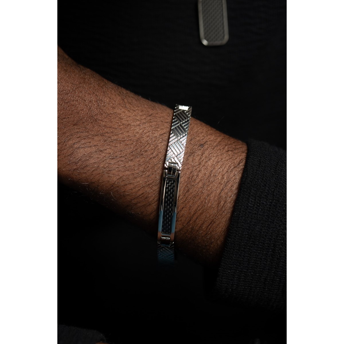 Bracelet Nicolas en Acier 316L - vue 3