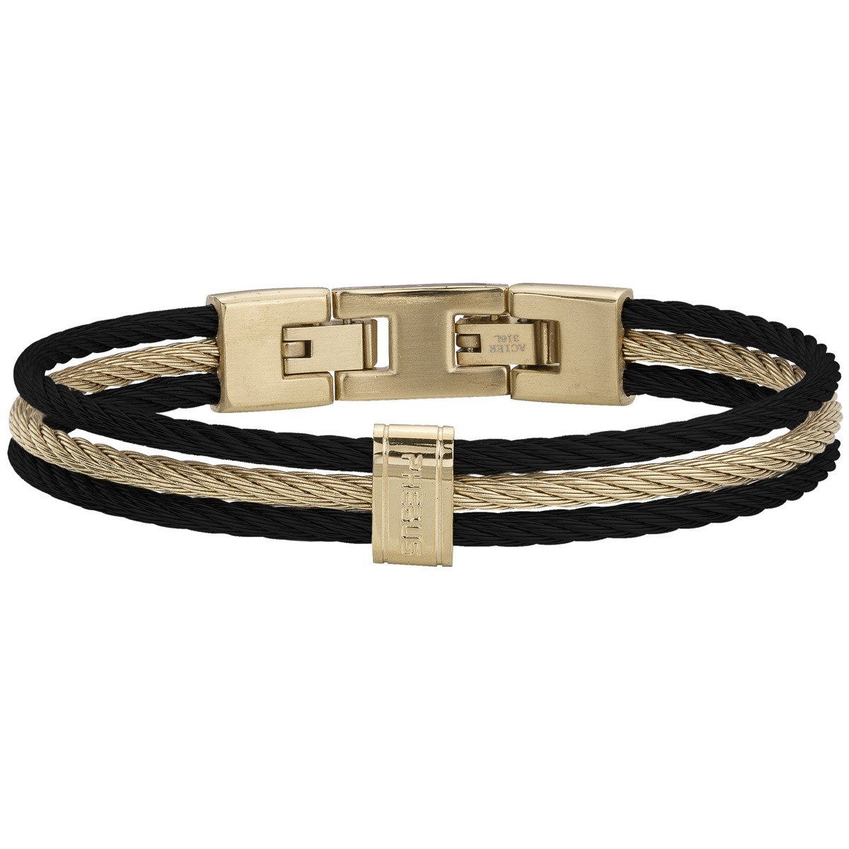 Bracelet rigide Liam en Acier