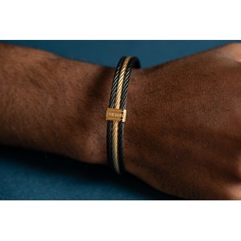 Bracelet rigide Liam en Acier 316L
