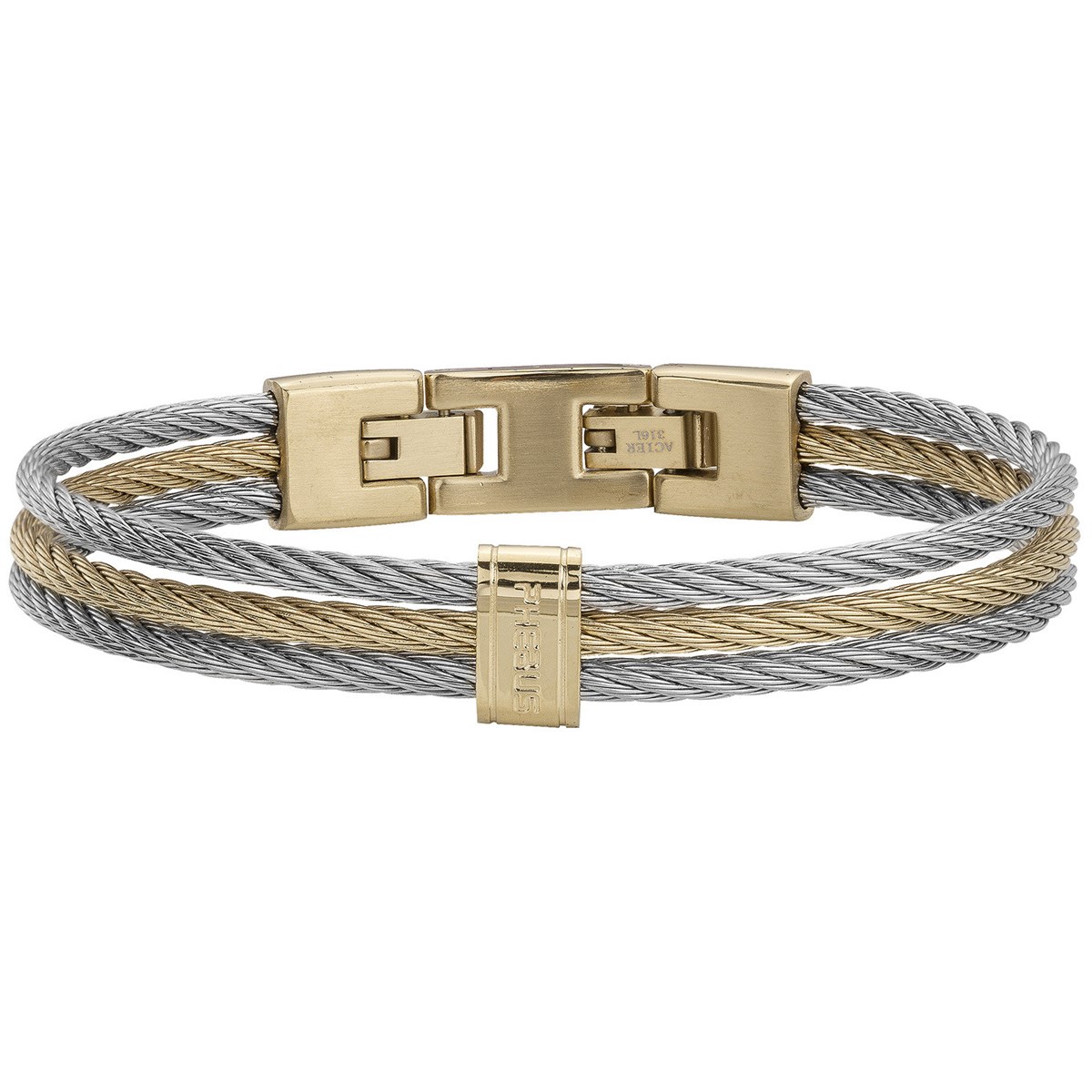 Bracelet rigide Liam en Acier