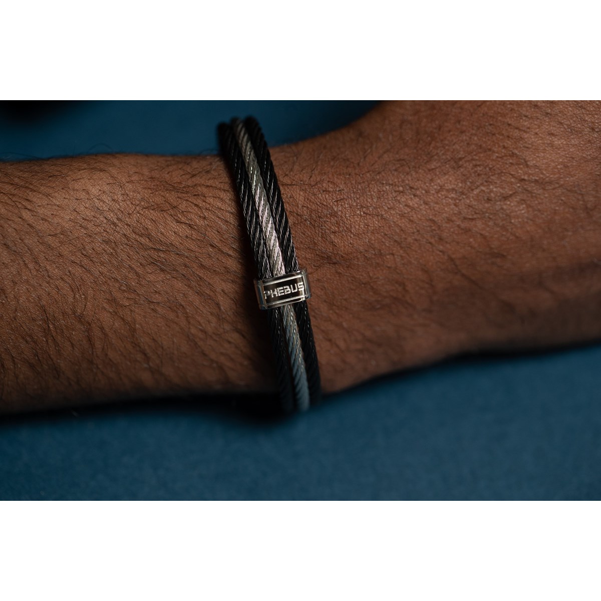 Bracelet rigide Liam en Acier 316L - vue 3