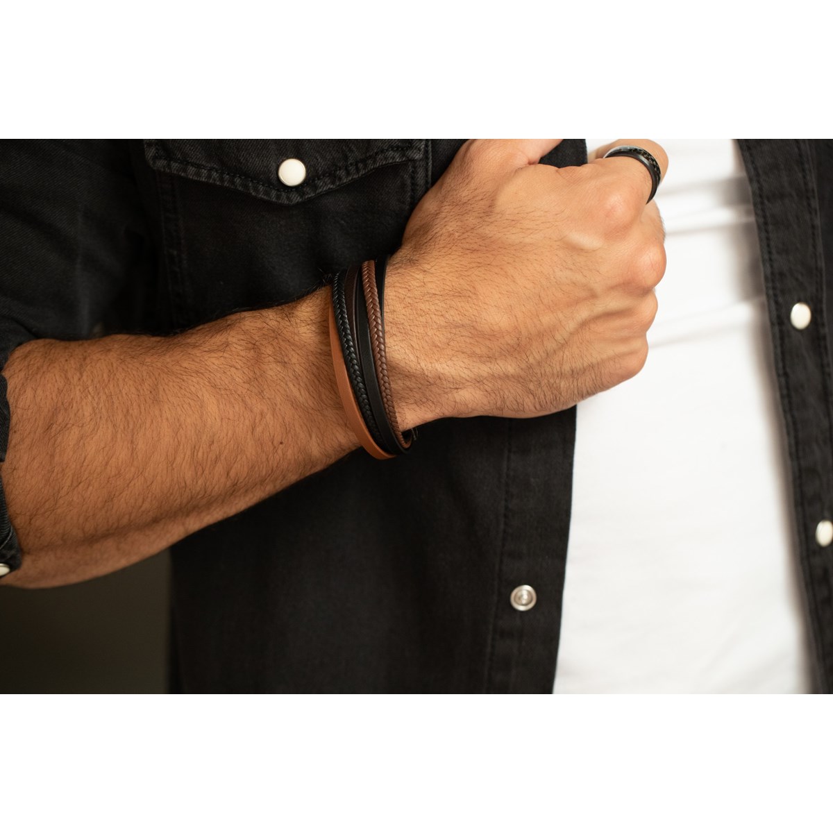 Bracelet Lucien en Acier - vue 2
