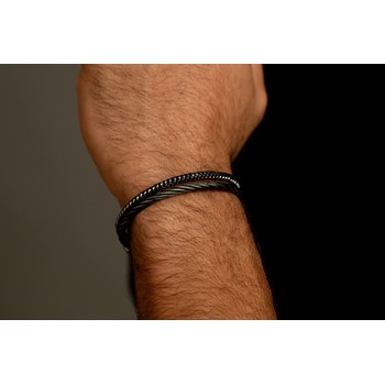 Bracelet rigide Maël en Acier 316L