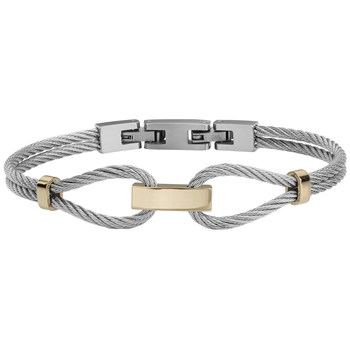 Bracelet rigide Gaël en Acier 316L