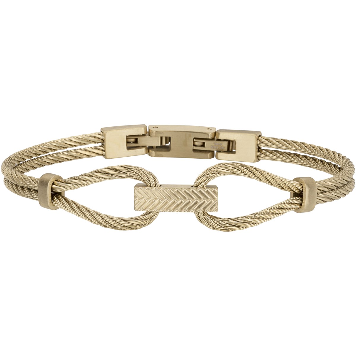 Bracelet rigide Gaël en Acier 316L
