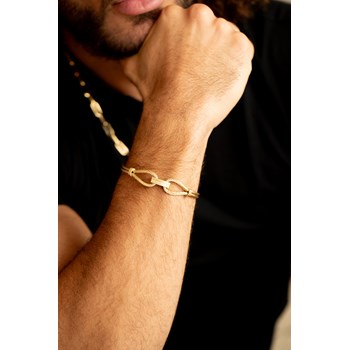 Bracelet rigide Gaël en Acier 316L