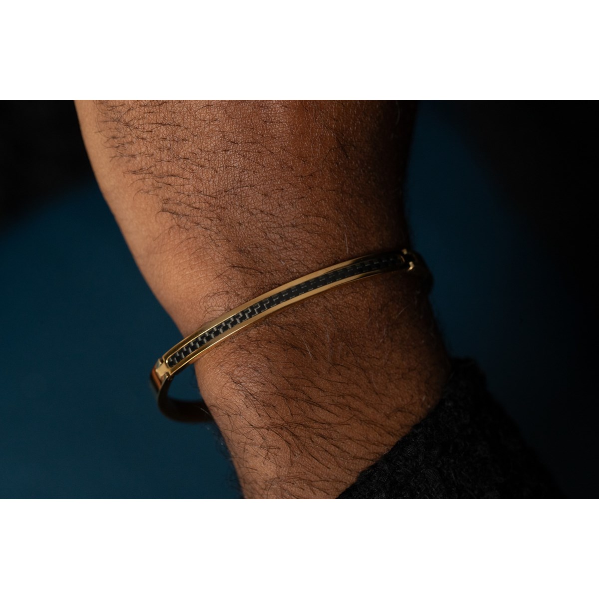 Bracelet rigide Sacha en Acier 316L - vue 3