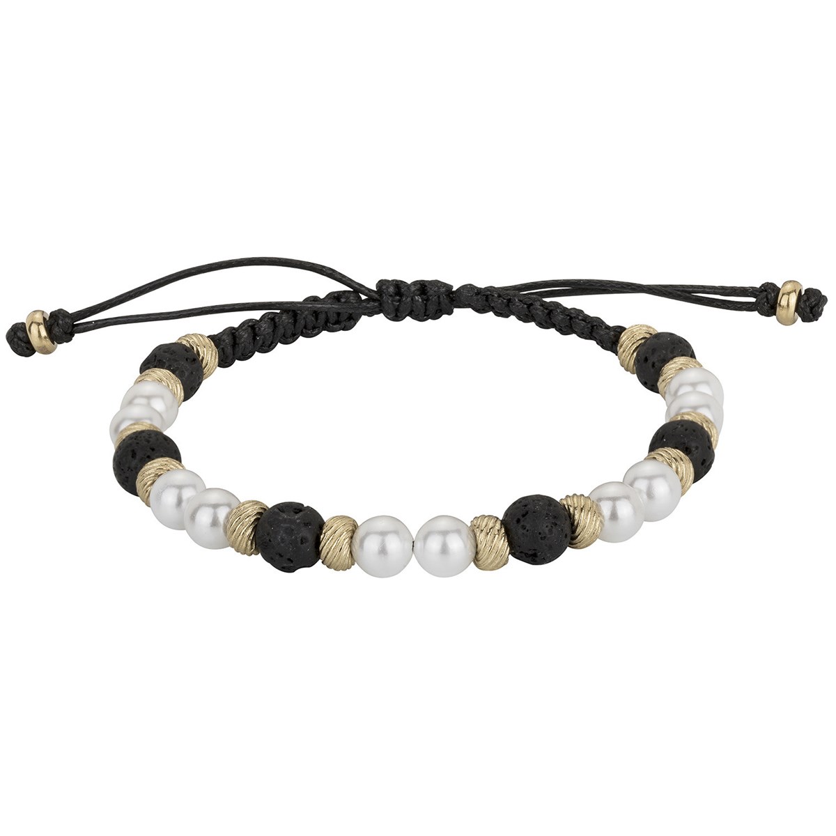 Bracelet Kévin en Acier avec perle