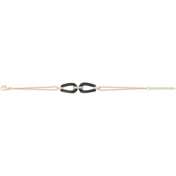 Bracelet Emma en Plaqué Or avec oxyde de zirconium blanc