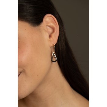 Boucles d'oreilles Inès en Plaqué Or
