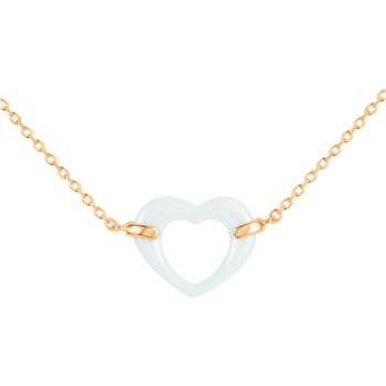 Collier mono-motif Isabella en Plaqué Or