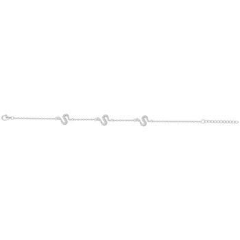 Bracelet souple multi-motifs en Argent
