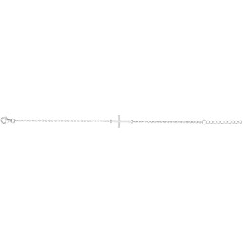 Bracelet souple mono-motif en Argent