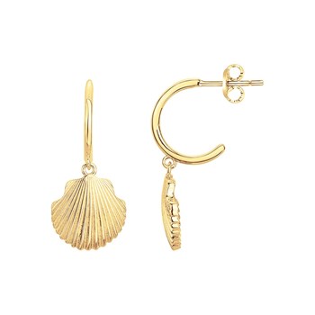 Boucles d'oreilles pendantes en Plaqué Or