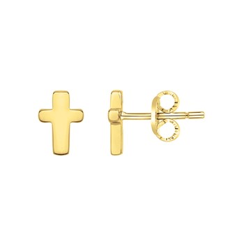 Boucles d'oreilles clous en Plaqué Or