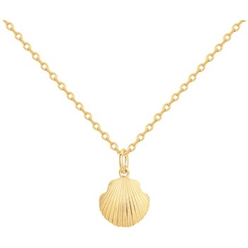 Collier mono-motif en Plaqué Or