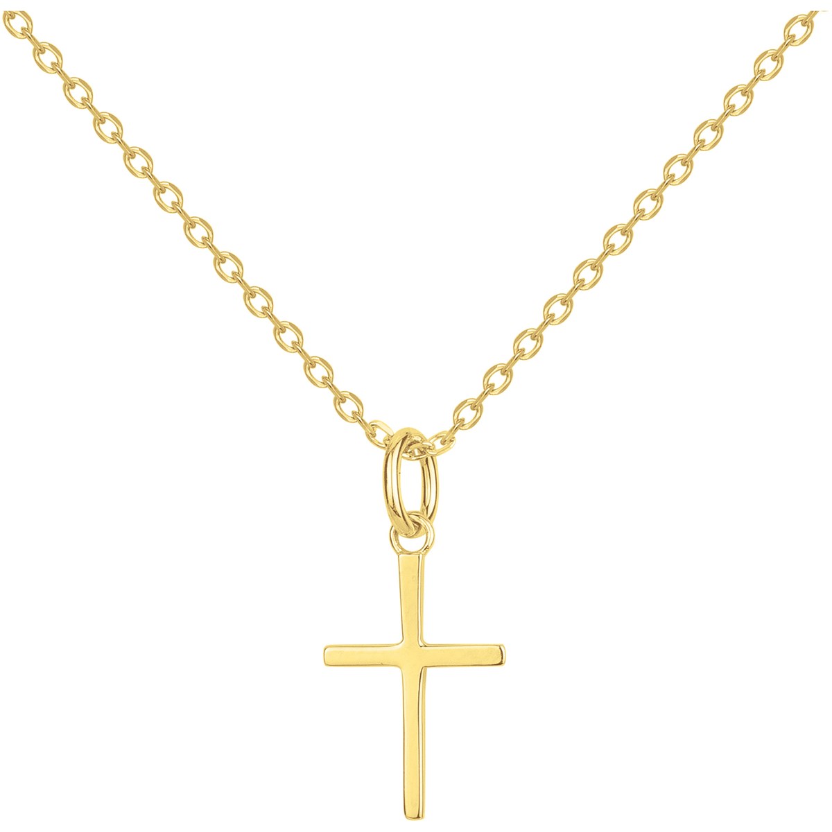 Collier mono-motif en Plaqué Or