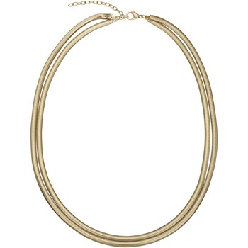 Julie stalen ketting met dubbele ketting