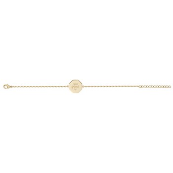 Lilie armband in 316L staal