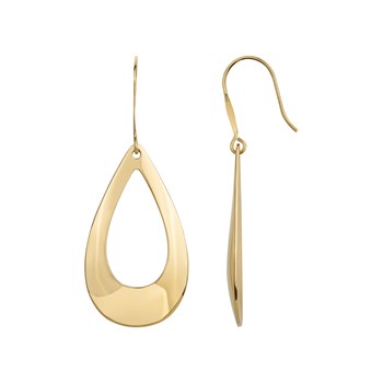 Boucles d'oreilles pendantes Alicia en PVD