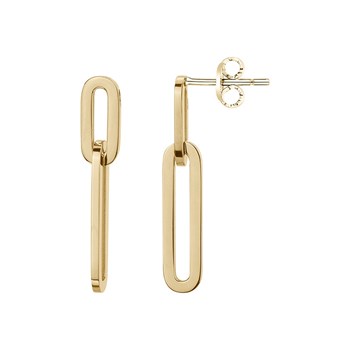 Boucles d'oreilles pendantes Anna en Acier 316L