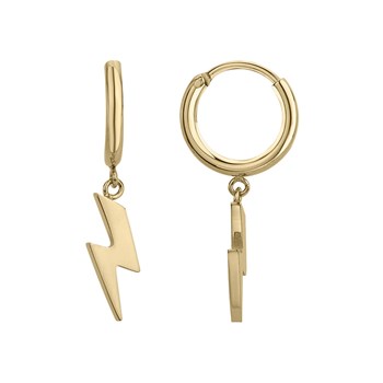 Boucles d'oreilles Léonie en PVD