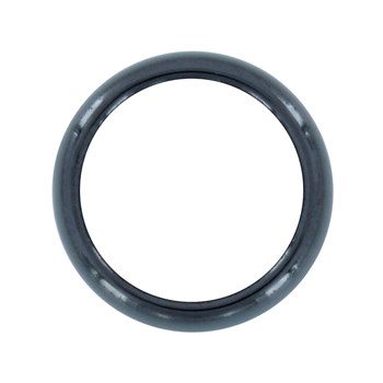 Bague Anneau Large d'Hématite - 10 mm