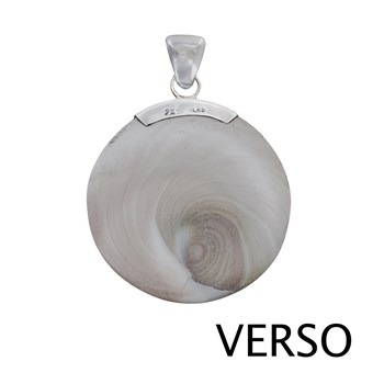 Pendentif Argent 925 Oeil de Sainte Lucie