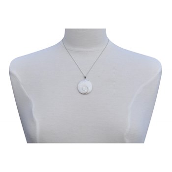 Pendentif Argent 925 Oeil de Sainte Lucie