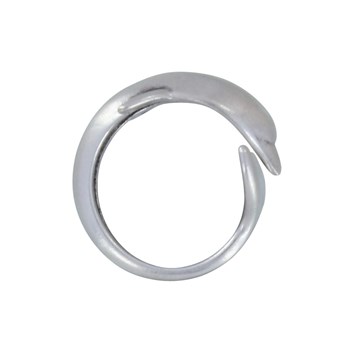 Bague Métal Argenté Dauphin
