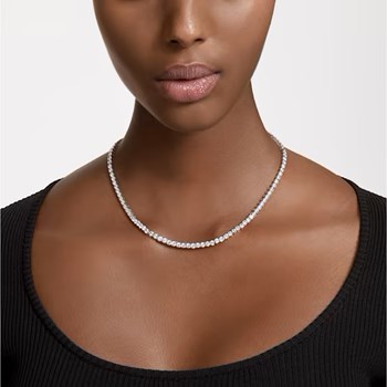 Collier Swarovski Matrix Tennis taille M