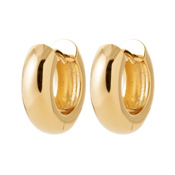 Créoles Brillaxis fil creux 5mm
diamètre 15 mm