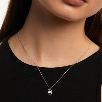 Collier Pdpaola Lettre M Mini Argenté