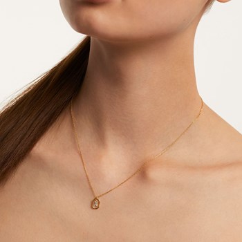 Collier Pdpaola Lettre X Mini doré